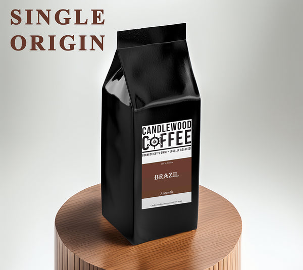 Bulk | Brazil Santos | Medium Roast | 5lb Whole Bean