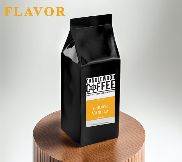 Bulk | French Vanilla Flavor | Medium Roast | 5lb Whole Bean