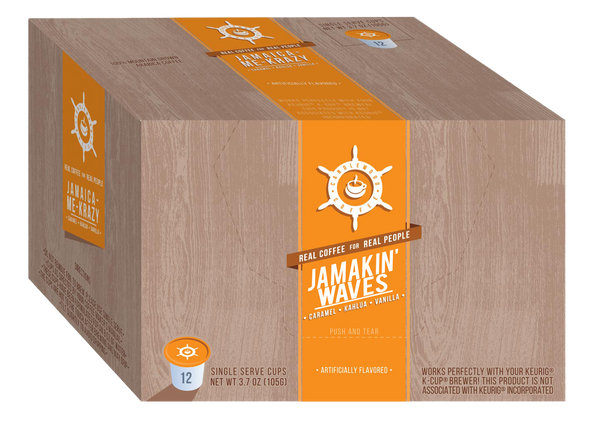 Candlewood Coffee_ - _Single Serve Cups Jamakin' Waves Flavored 12CT