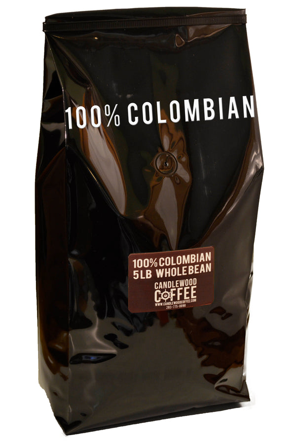Candlewood Coffee_ - _Wholesale Bulk | Colombian Excelso | Medium Roast | 5lb Whole Bean