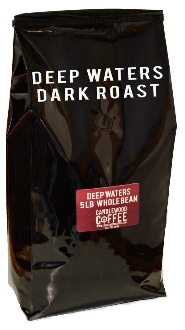 Candlewood Coffee_ - _Wholesale Bulk | Deep Waters  | Dark Roast | 5lb Whole Bean