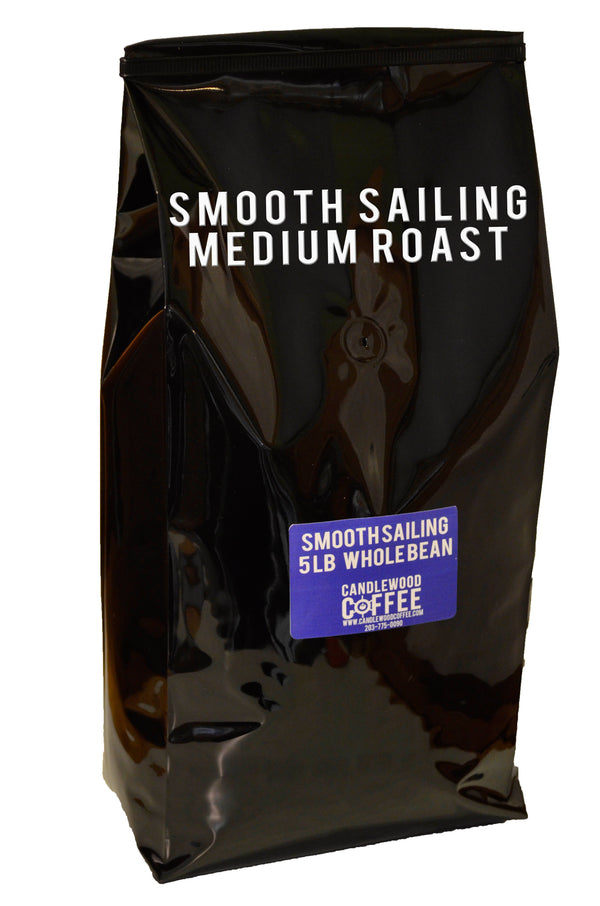 Candlewood Coffee_ - _Wholesale Bulk | Smooth Sailing | Medium Roast | 5lb Whole Bean