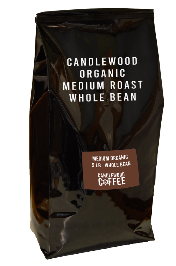 Bulk | Candlewood Organic | Medium Roast | 5lb Whole Bean