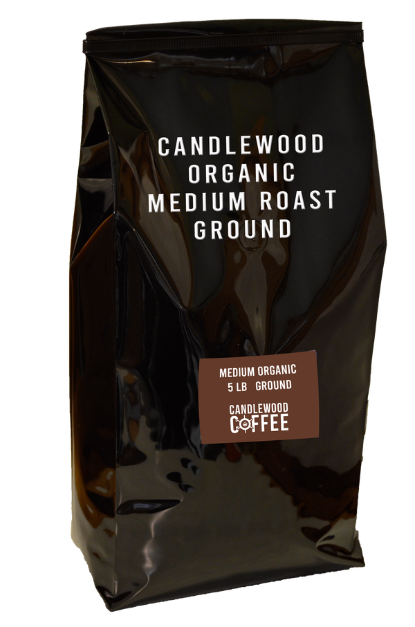 Bulk | Candlewood Organic | Medium Roast | 5lb Ground