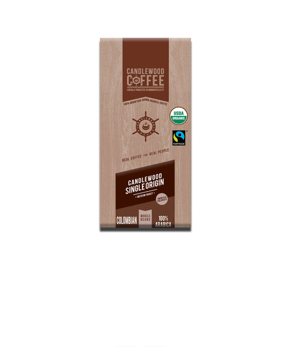 Candlewood Coffee_ - _Fair Trade Organic | Colombian Coffee (Seynekun) | 100% Arabica | Whole Bean Coffee