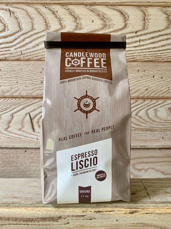 Espresso Liscio | 100% Premium Arabica | Ground Coffee